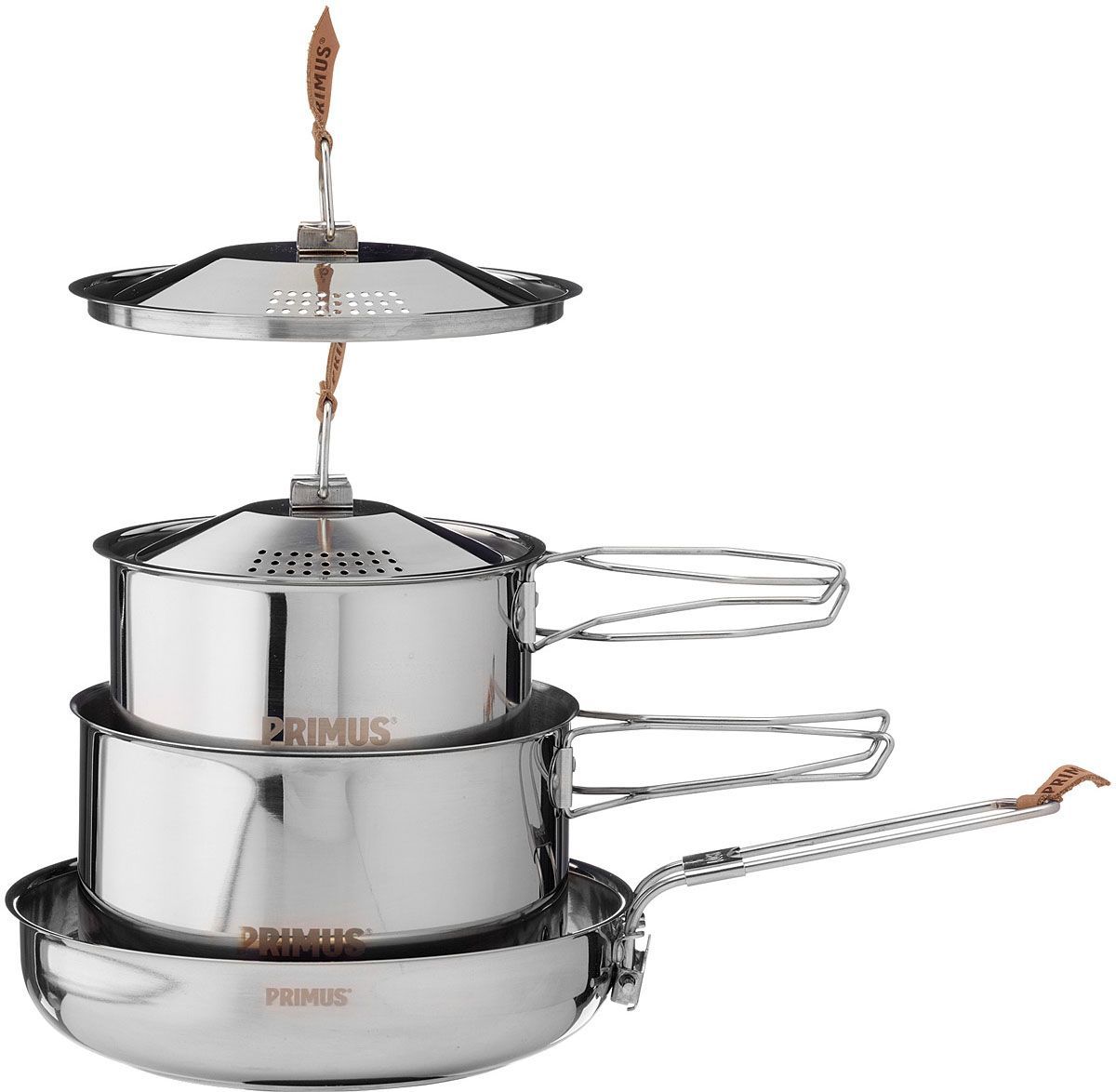 Campfire Cookset Stainless Steel - Small