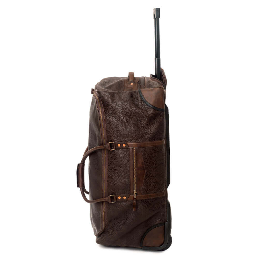 Theodore Leather Large Roller Duffle Bag
