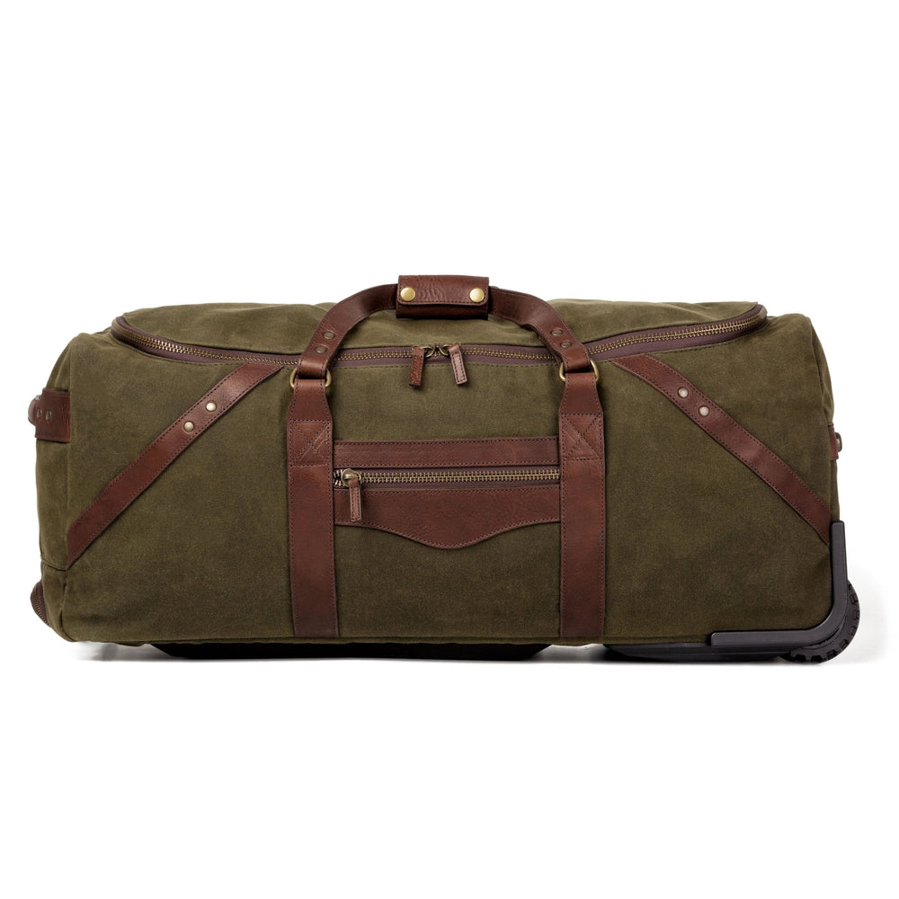 Campaign Waxed Canvas Large Roller Duffle Bag