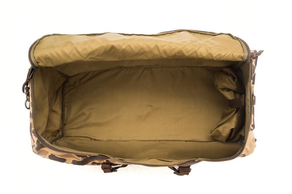 Campaign Waxed Canvas X-Large Duffle Bag - Vintage Camo