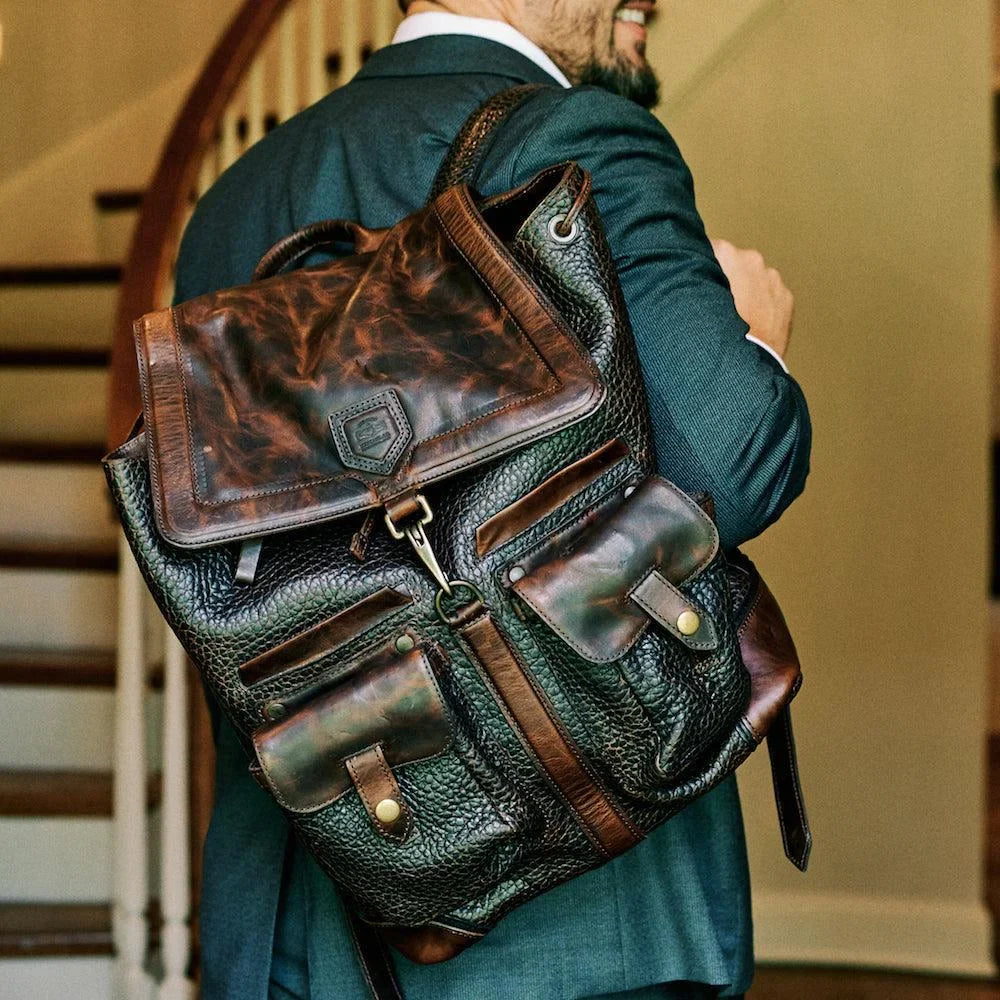 Theodore Leather Backpack