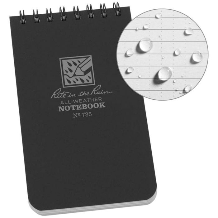 Notebook Black 3 X 5