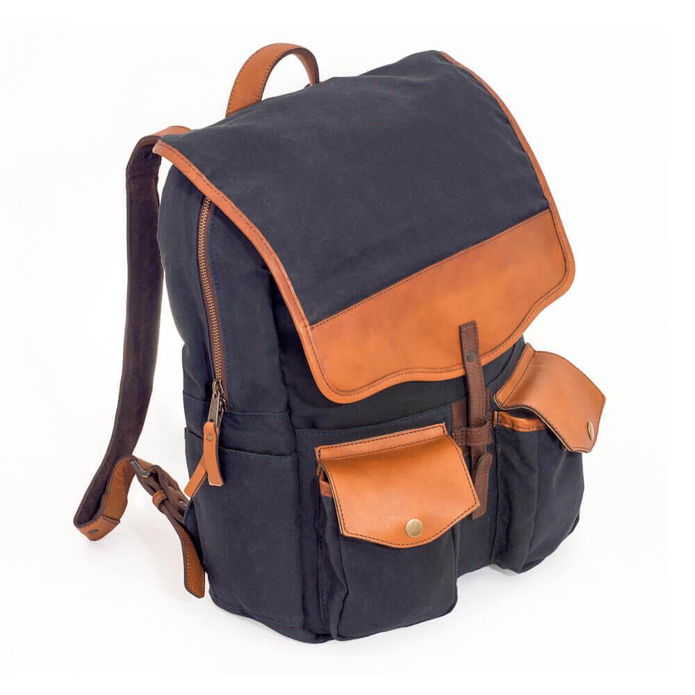 Campaign Waxed Canvas Backpack