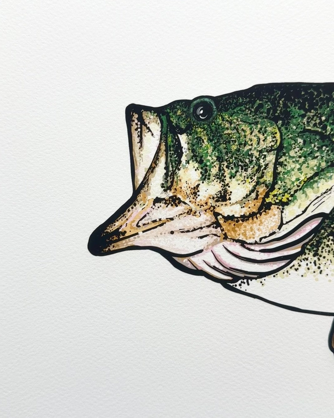 Largemouth Print